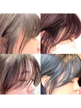 アフロートリノ(AFLOAT Leino) 【修】20代30代40代◎透明感カラー×韓国切りぱなしボブ