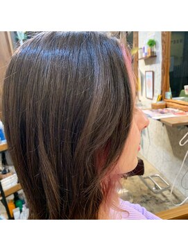 クラク 羽根木店(kuraku) インナーカラー×ピンク