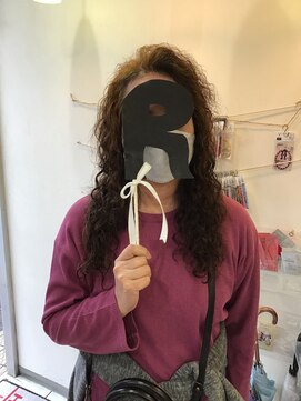 ヘアアンドメイク アール(hair＆make R) ソバージュ　ワイルドロング