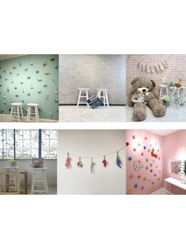 【広さ20畳】カメラマンがいない自分達だけの空間で楽しく、撮影できるセルフフォトスタジオ併設の美容室◆