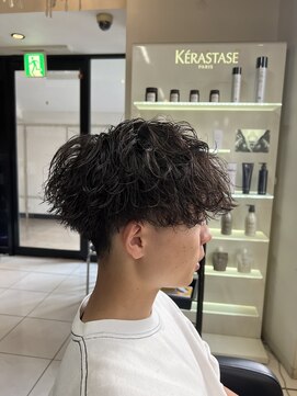 アイズ 海老名(AIZU) 波巻きスパイラルパーマ　波巻きパーマ　メンズパーマ