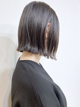 モリオ フロム ロンドン 成増店 【morio成増/ムラマツ】ワンレンボブ 黒髪 ツヤ秋冬