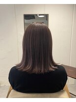 リコ ヘアー(Lico Hair) 【Lico Hair】外ハネ × ラベンダーベージュ