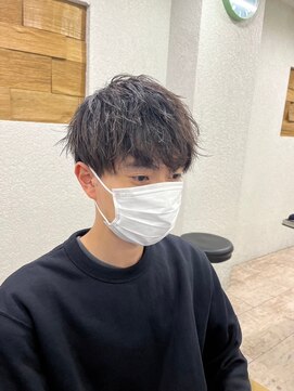 アジールヘア 所沢プロペ通り店(agir hair) マッシュパーマアッシュブラックカルマパーマ所沢練馬ひばりヶ丘