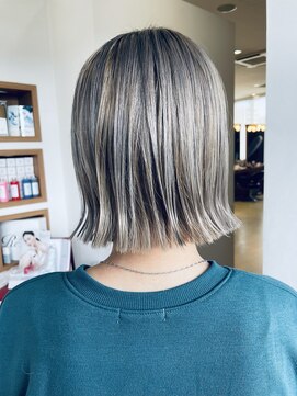 シャンプーボーイ 佐世保駅前店(SHAMPOO BOY) ハイトーンボブ　佐世保美容室　佐世保駅前美容室