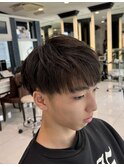 ツーブロック刈り上げマッシュ/メンズカット