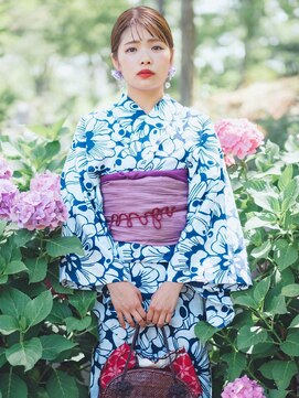 モアナサーフライダー(Moana surfrider) 【kawase_mai】大人可愛い10代20代30代40代　浴衣アレンジ