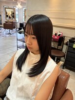 エイミーバイアフロート(amie  by afloat)&nbsp;トリートメントで☆ツヤサラレイヤーストレート