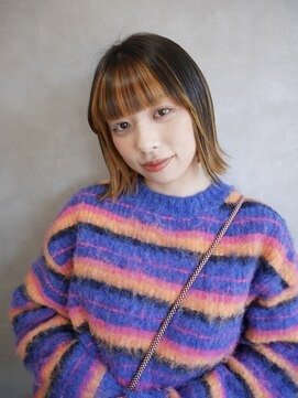 カスタードツー(CUSTARD2) ブリーチ無し／アンブレラカラー