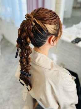 ファーストアイ 元町店(First eye)の写真/【早朝OK♪】ちょっとしたおでかけやライブなど◎ヘアスタイルで気分もUP♪【元町・中華街駅徒歩2分】