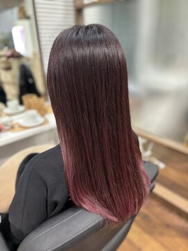 ヘアーアンドメイク ルシエル(hair&make Luxiel) Kawaiiグラデーション☆推しカラー