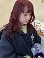 モリオフロムロンドン 大宮店(morio from London)&nbsp;【大宮】ブリーチ有×カシスレッド