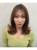 外ハネミディアムレイヤー