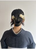卒業式、結婚式のお呼ばれ　大人気のカチモリヘアアレンジ＊