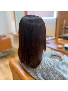 ヘアーブランドジン ティアラ(HAIR BRAND Jin Tiara) 酸性ストレートパーマ【松山美容室】