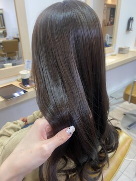 アンフレール 透明感カラー/大園芽依