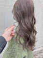 アルディイースト(hardi EAST) レイヤーカット×透明感カラー(エフェクトブリーチ使用)