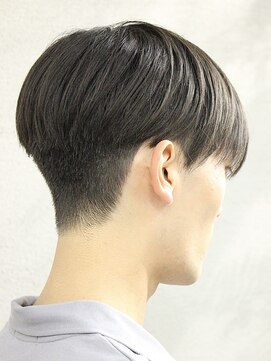 ミッドシー(mid-c) シースルーマッシュ［メンズカット/ツーブロック/眉カット］
