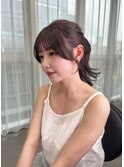 【MISAKI】盛れる顔まわりカット/結んでも可愛いサイドバング
