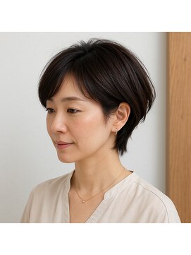 スープレックス ヘアーデザイン(SOUPREX HAIR DESIGN) ミセス大人ショートボブ 20代 30代 40代 50代 60代 髪質改善