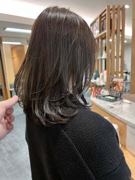 ステップ(STEP) 【姫路STEP】大人ミディアムレイヤー*アロマ ヘッドスパ