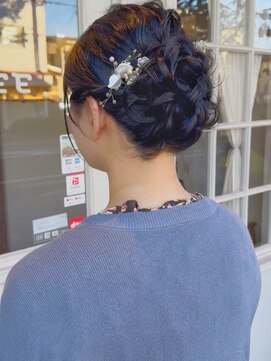 アグリー コーリング (AGREE ~calling~) 振り袖ヘアアレンジ