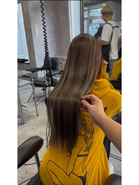 旭川美容室【ちぎれないハイライト】ダメージレスブリーチ