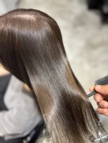 ボーテコンシェル 柏店(BEAUTE CONCIER)&nbsp;自然な艶感の柔らかストレートヘア