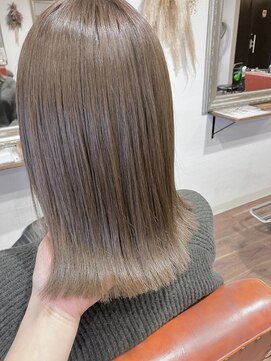 ヘアメイク アンフィ(amphi) 【冬カラー】透明感ベージュ ..~*＊.