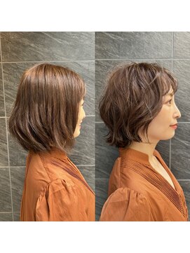 ステップボーンカット トーキョー(STEP BONE CUT TOKYO) 【ステップボーンカット】レイヤーボブ/髪の毛伸ばしたい方