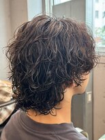 エルマーク 和歌山(L-MARK)&nbsp;ウルフヘア/メンズ/ウルフカット/スパイラルパーマ/波巻き