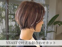 イースト(YEAST)の雰囲気（お客様の雰囲気・骨格に合わせた似合わせカット◎[白髪ぼかし]）
