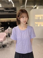 シエル 一社(cher)&nbsp;少しやわらかさを備えたパッっとボブ