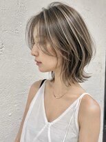 ダブルトーキョー シブヤ(W-TOKYO SHIBUYA)&nbsp;立体感UPウルフハイライト×ハッシュカット20代30代40代UP