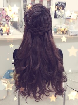 ヘアーセットサロン ピンキー(Hairset Salon Pinky) Pinky☆ウォーターフォールあれんじ