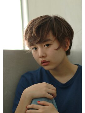 ナタン 自由が丘(NATHAN) 抜け感ありの可愛くなるリラックスショート * oi *