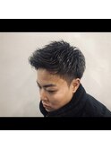 ツーブロックショート