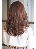 [RITA Hairs]ハイライトxカッパーベージュ☆お客様BackShot