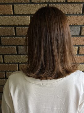 エーライン美容室(A-line) 切りっぱなし☆シアーベージュ
