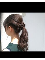 ノスタ(NOSTA)&nbsp;ヘアセット・編み込みポニー