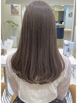 ロンドプランタン 恵比寿(Lond Printemps)&nbsp;ワンカールで可愛いセミロング/グレージュ