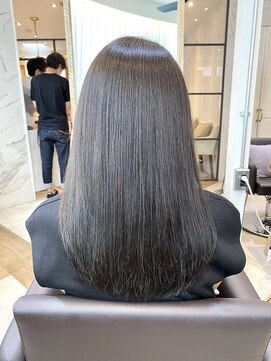 ジーナ セントラル銀座(Zina) ブルージュ＊髪質改善＊ナチュラルストレート【ZinaCENTRAL】