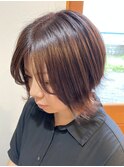 ボルドーカラー