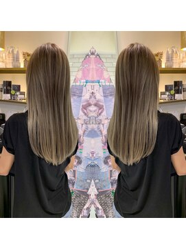 トルネード(TORNADO) ホワイトミルクティーハイライトバレイヤージュ