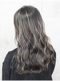 【AUBE HAIR】アッシュベージュ_ハイライト