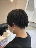 刈り上げマッシュショート