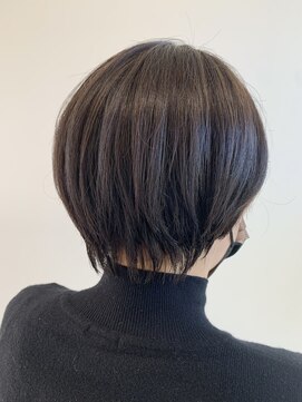 アドラーブル 駅南店(adorable) 30代40代大人かわいい丸み小顔ショートボブ