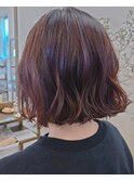 ゆるふわにカール♪ボブ☆〔八戸、田向〕