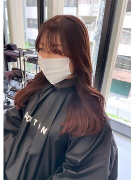 アディション 新宿(ADITION) 韓国風くびれ透明感艶髪カラー[新宿/ダークカラー/韓国/中国]