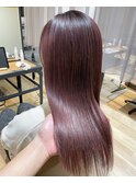 艶々ピンクラベンダーカラー